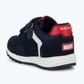 Geox Alben nylon navy / rosso scarpe da bambino 10