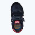 Geox Alben nylon navy / rosso scarpe da bambino 12