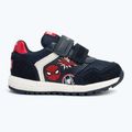 Geox Alben nylon navy / rosso scarpe da bambino 2