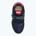 Geox Alben nylon navy / rosso scarpe da bambino 5