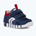 Geox Iupidoo - scarpe per bambini, blu/rosso scuro 8