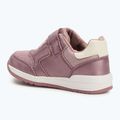 Scarpe Geox Rishon rosa scuro/bianco vecchio per bambini 3