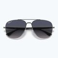 Occhiali da sole Ray-Ban RB3683 brass/blue grey polarized 3