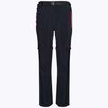 Pantaloni da trekking CMP Zip Off donna nero/rosa 3T51446/05UG