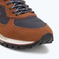 Scarpe da uomo Scarpe Aeronautica Militare 252SC0320UPL00313 navy blue/brown 7