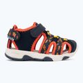 Geox Multy, sandali per bambini blu/arancio 2