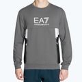 Felpa da uomo EA7 Emporio Armani Train Summer Block iron gate
