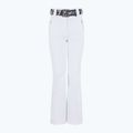 Pantaloni da sci donna EA7 Emporio Armani Ski Kitzbuhel Softshell a vita alta bianco 6