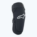 Alpinestars A-Impact Plasma Pro Ginocchiere nero/bianco 2