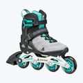 Rollerblade da donna Macroblade 80 W grigio/blu metallizzato