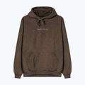 Felpa uomo Kaotiko Washed Vancouver Society marrone 3