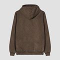 Felpa uomo Kaotiko Washed Vancouver Society marrone 4