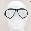 Maschera subacquea Cressi Perla trasparente/nera 3