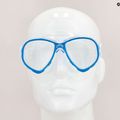 Maschera subacquea Cressi Perla trasparente/blu per bambini 7