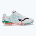Scarpe da calcio Supercopa AG da uomo bianco/turchese 2