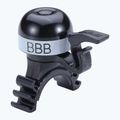 Campanello per bicicletta BBB Cycling MiniFit nero/bianco
