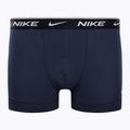 Nike Everyday Cotton Stretch Trunk boxer da uomo 3 paia ossidiana/game royal/nero 5