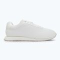 Calvin Klein Scarpe Donna HW0HW02574 Runner Lace Up Mono Pu Triple Bright White 2