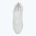 Calvin Klein Scarpe Donna HW0HW02574 Runner Lace Up Mono Pu Triple Bright White 5