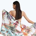 O'Neill Seacoast asciugamano bianco fiore tropicale 2