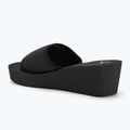 Calvin Klein infradito donna YW0YW01725 Beach Wedge Slide Canvas triple nero 3