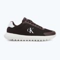 Scarpe donna Calvin Klein YW0YW01750 3 Eva Runner Mesh MG brown out/green haze 2