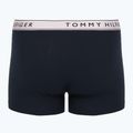 Boxer Tommy Hilfiger Trunk WB 3 pairs purple pink/antique silverer/aegean sea 2