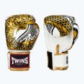 Guanti da boxe Twins Special Fancy FBGVL3-52 bianco/oro