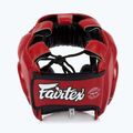 Paratesta Fairtex per casco da boxe per bambini rosso 3