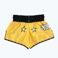 Pantaloncini da allenamento YOKKAO Primate CarbonFit da uomo, giallo 2