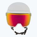Casco da sci Atomic Revent GT Amid Visor HD bianco erica/rosso hd 2