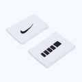 Polsini Nike Elite Doublewide 2 pezzi bianco/nero
