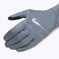 Guanti da corsa Nike Pacer Lightweight RG da uomo grigio fumo/grigio fumo/argento 4