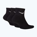 Calzini Nike Everyday Plus Cushioned Ankle 3 paia black/white 2