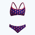 Top sportivo top costume da bagno flash