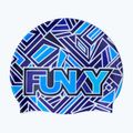 Cuffia da nuoto Funky Silicone blue bits