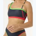 Rip Curl Gigi One Shoulder, top del costume da bagno in denim scuro 6