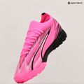Scarpe da calcio PUMA Ultra Match TT rosa velenoso/puma bianco/puma nero 9