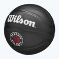 Pallone da basket Wilson NBA Tribute Mini Toronto Raptors bambino nero taglia 3 3