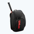 Zaino da tennis Wilson Clash V3 Super Tour nero/infrarosso 4