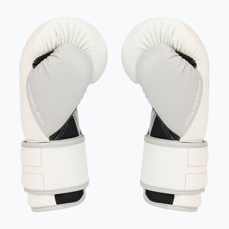 Everlast Powerlock Pu guantoni da boxe uomo bianco EV2200 4