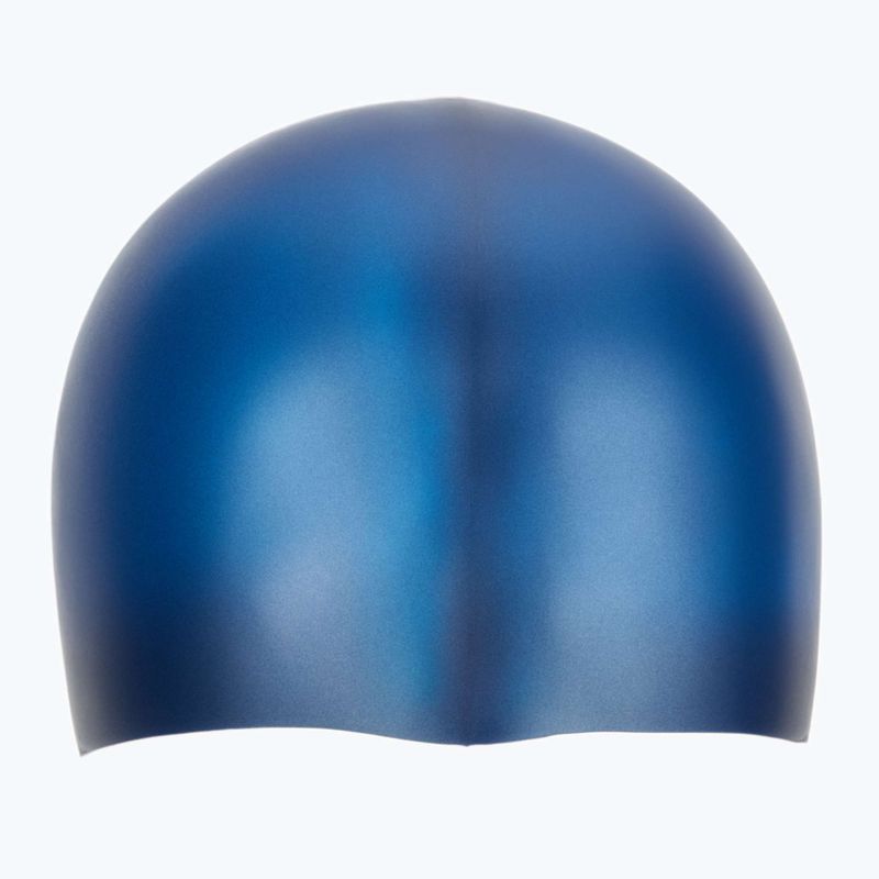 Cuffia TYR in silicone senza rughe per bambini navy 2
