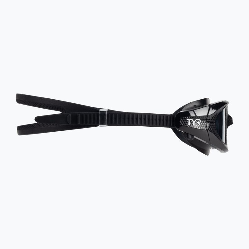 Occhialini da nuoto TYR Special Ops 3.0 non polarizzati nero/fumo 3