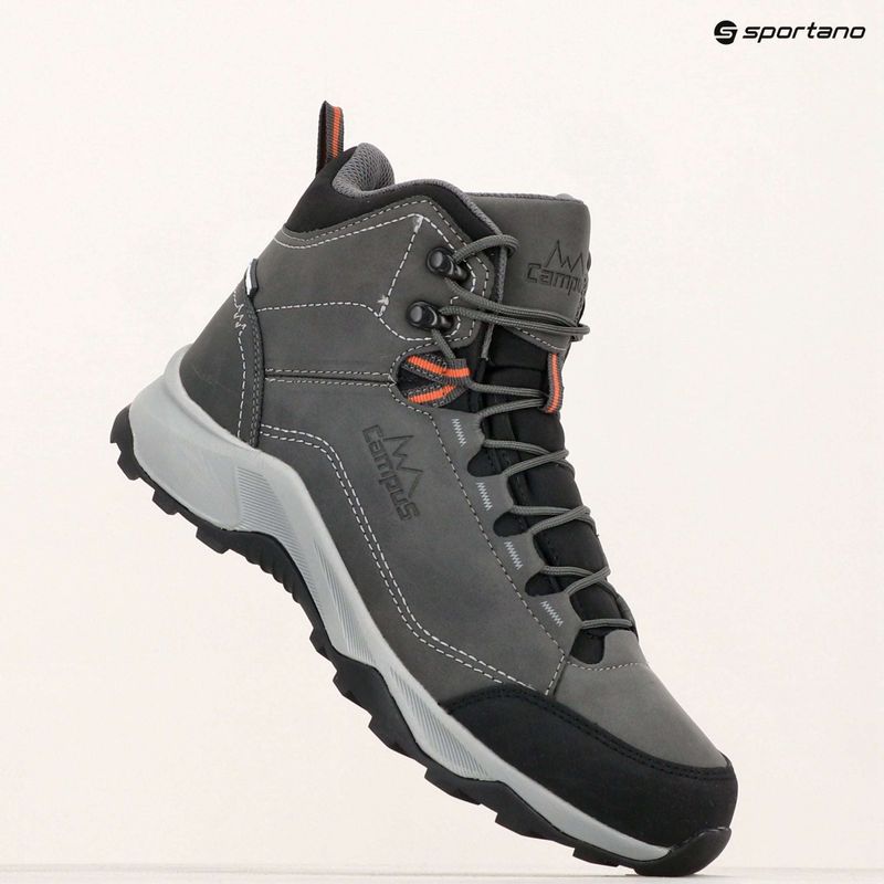 Scarpe da trekking da uomo CampuS Tampa grigio scuro 12