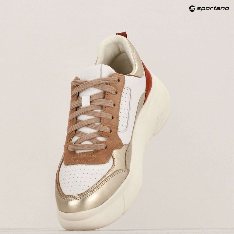 Geox Nebula™ 2.0 X scarpe da donna bianco/oro chiaro 10