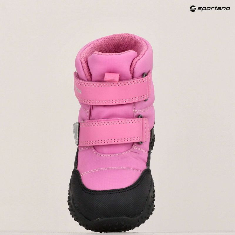 Geox Baltic ABX, stivali da neve fucsia/nero per bambini 9