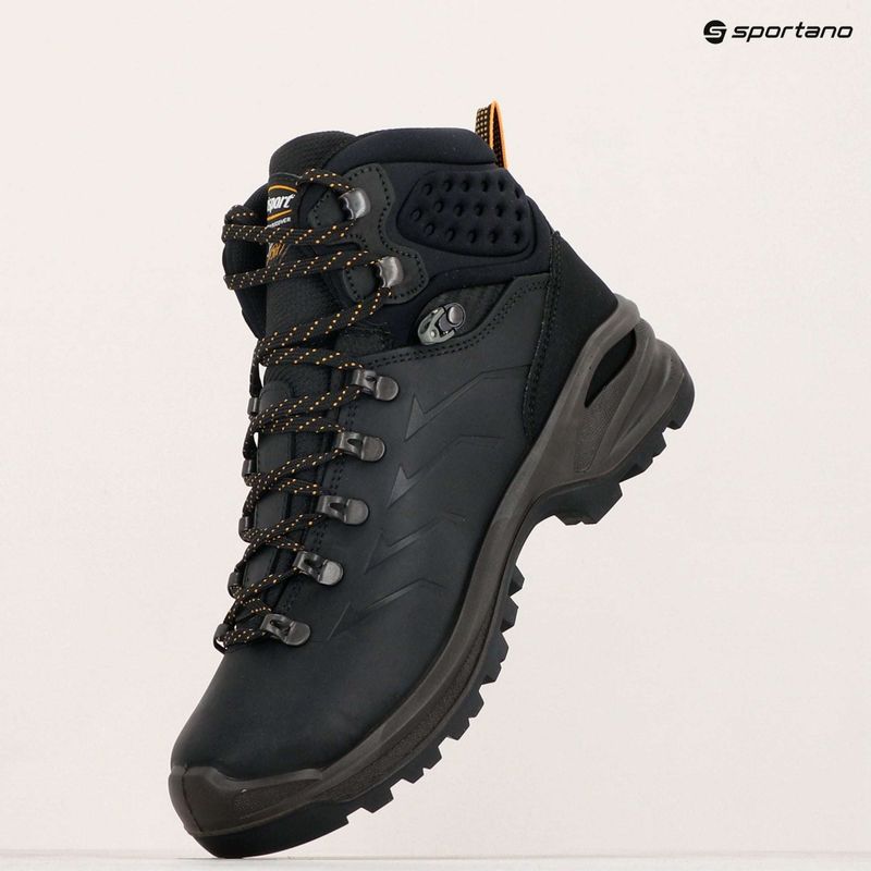 Stivali da trekking Grisport da uomo 15203DV44G nero 9