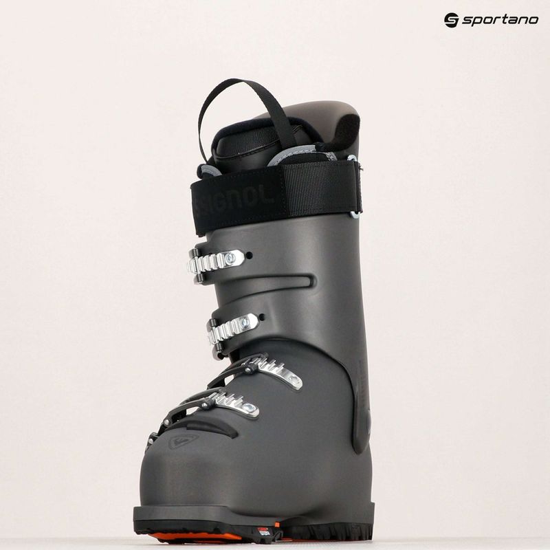 Scarponi da sci da uomo Rossignol Vizion 4B Pro 100 MV GW grigio metallo 10