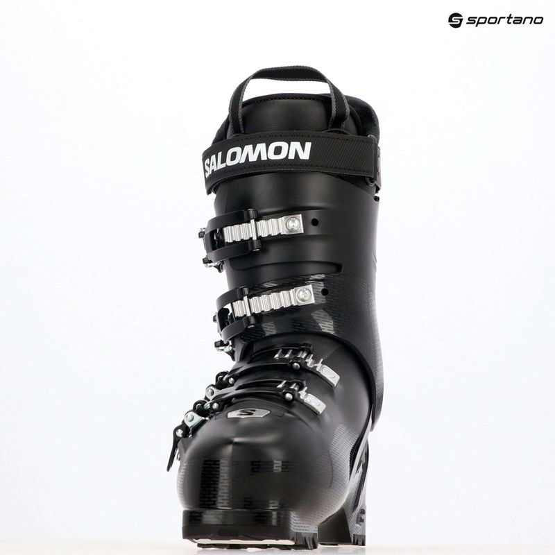 Scarponi da sci da uomo Salomon Select HV 80 nero/beluga/argento metallizzato 8