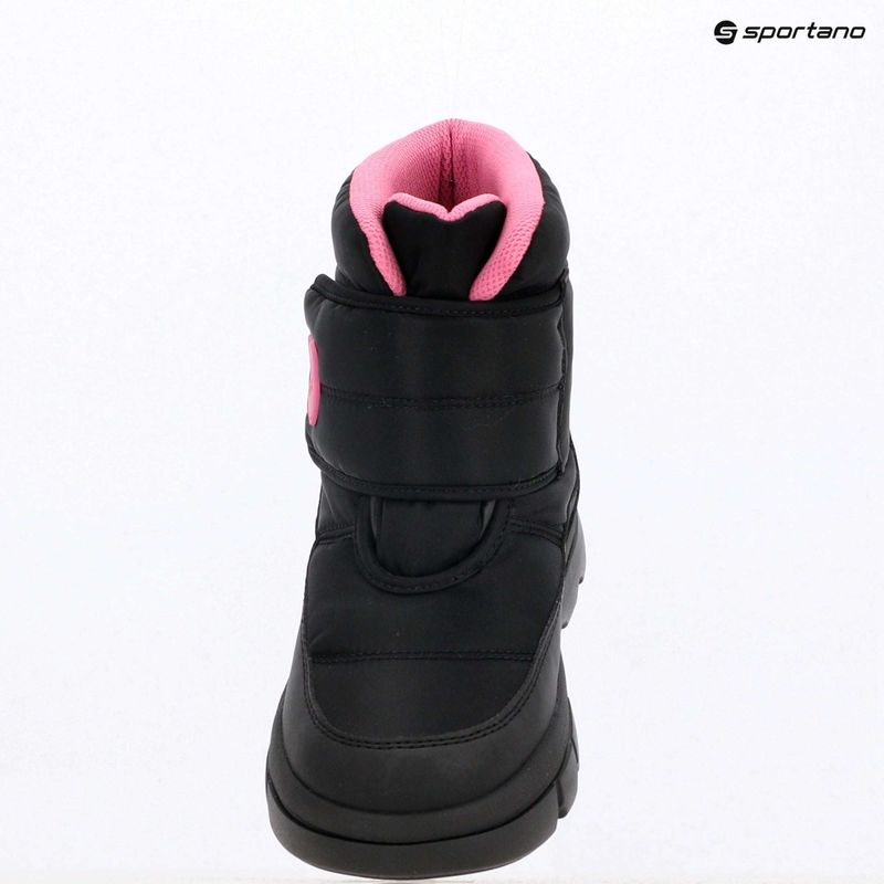 Geox Willaboom ABX stivali da neve per bambini nero / fucsia 9